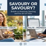 Savoury and savory