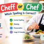 cheff or chef
