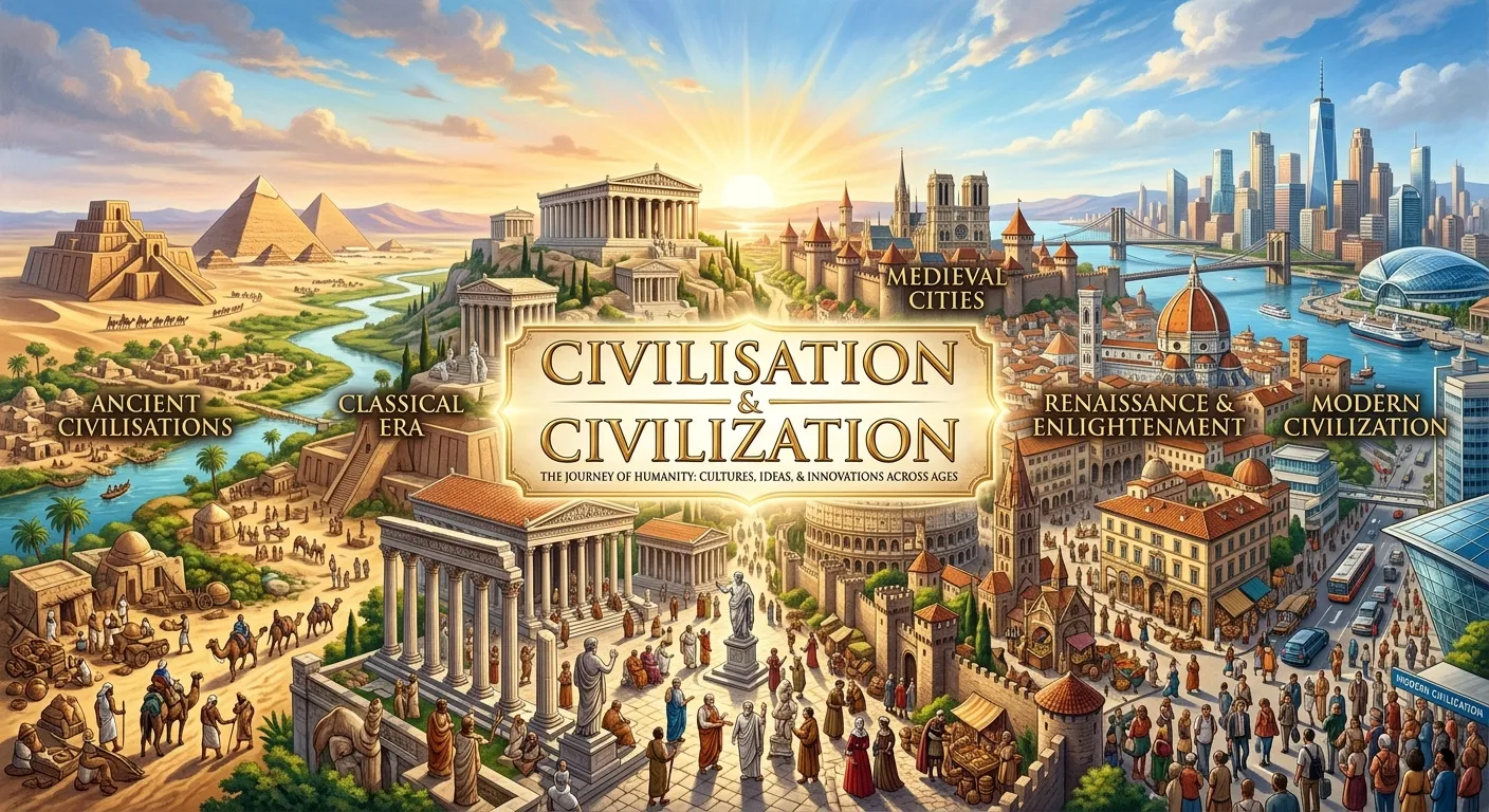 civilisation or civilization