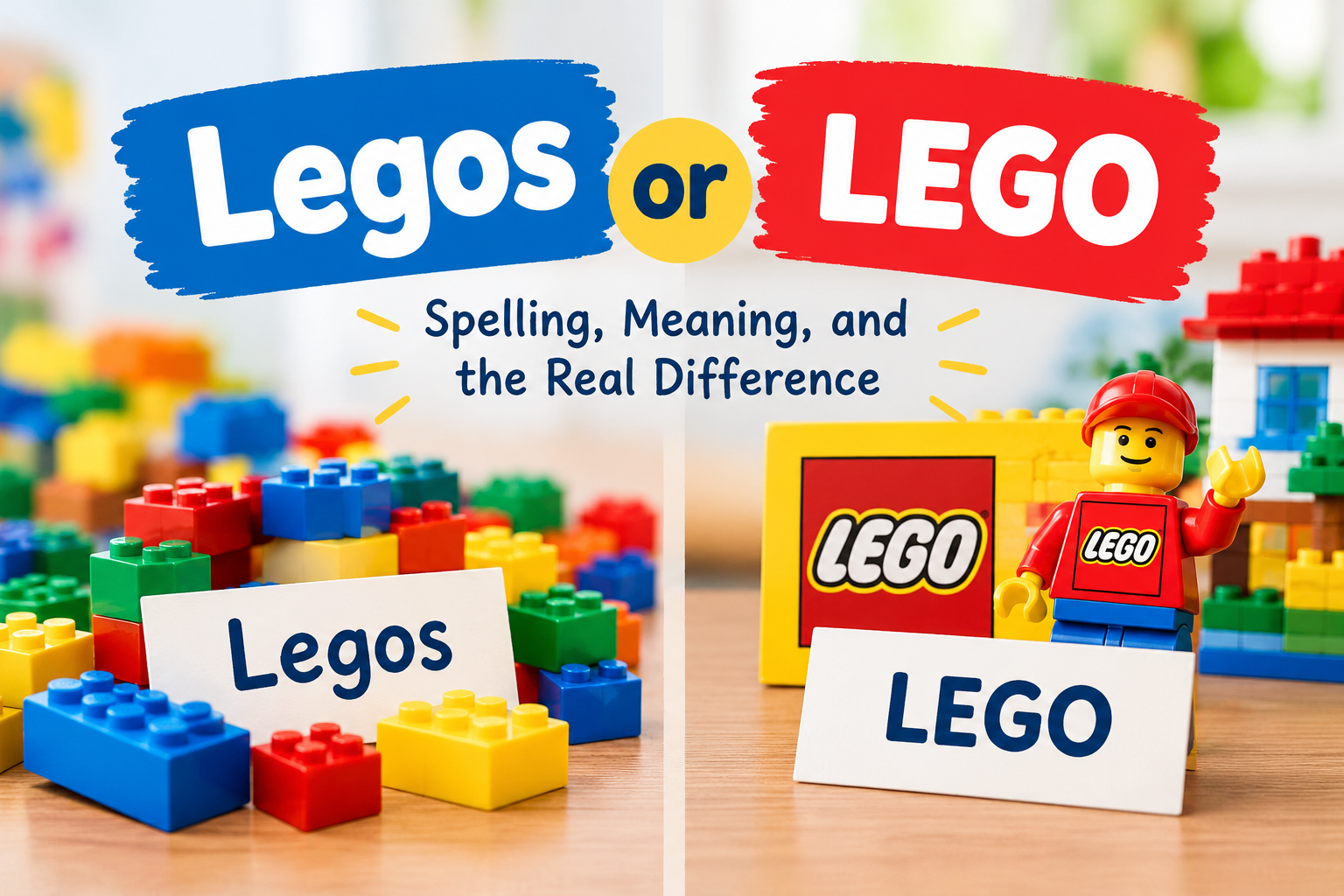 Legos or LEGO