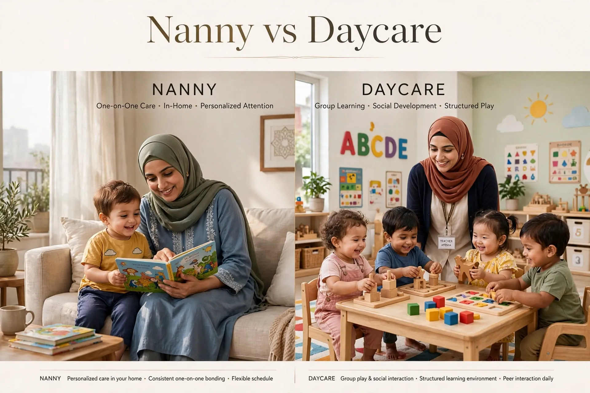 Nanny or Daycare